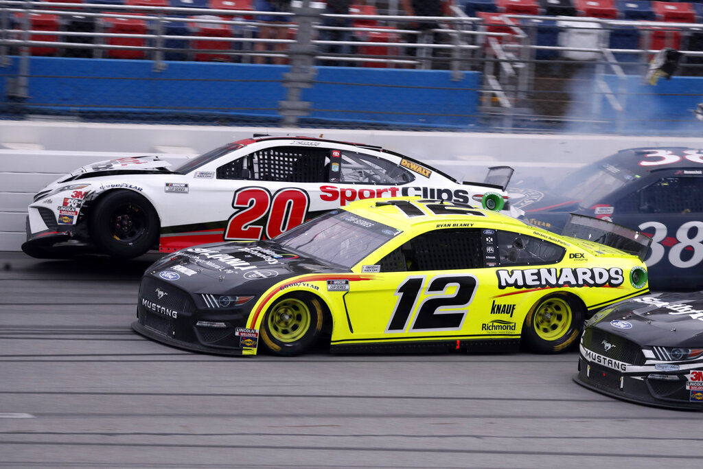 APTOPIX NASCAR Talladega Auto Racing